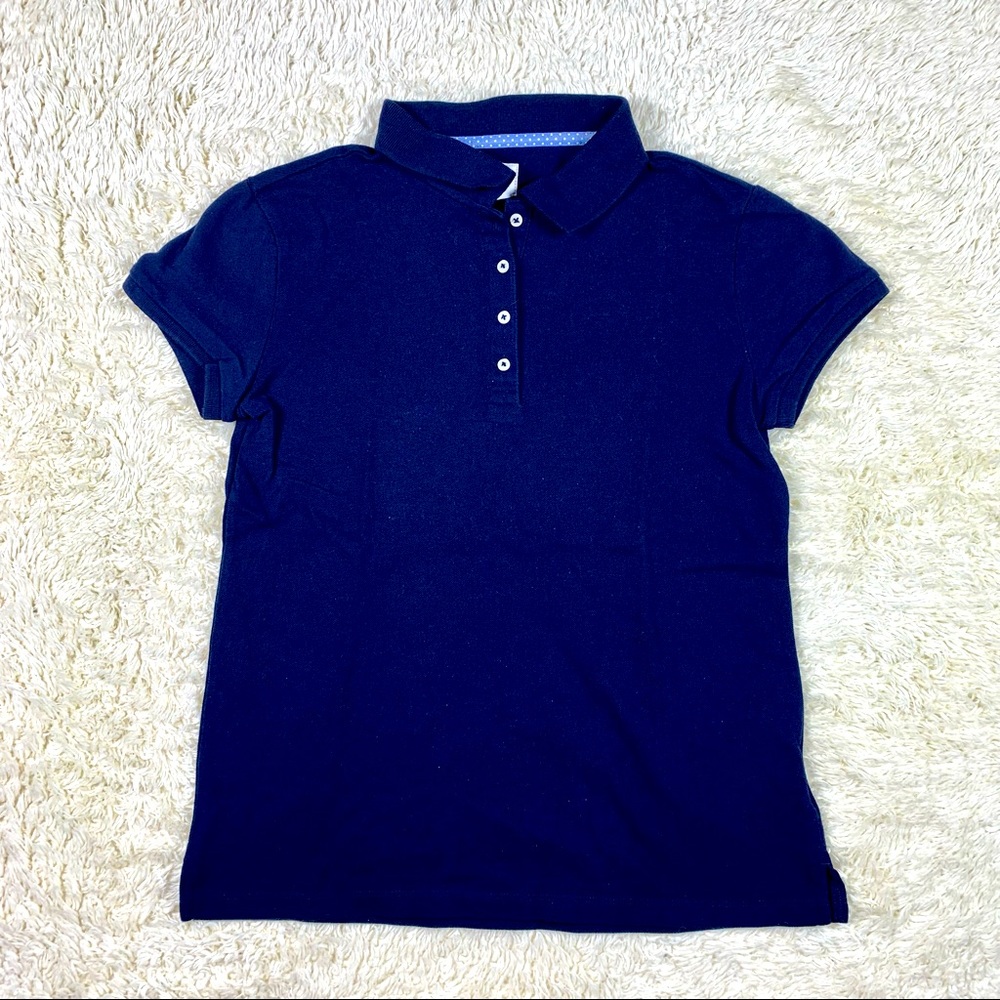 NWOT Gap Navy Girl Uniform Polo Shirt
